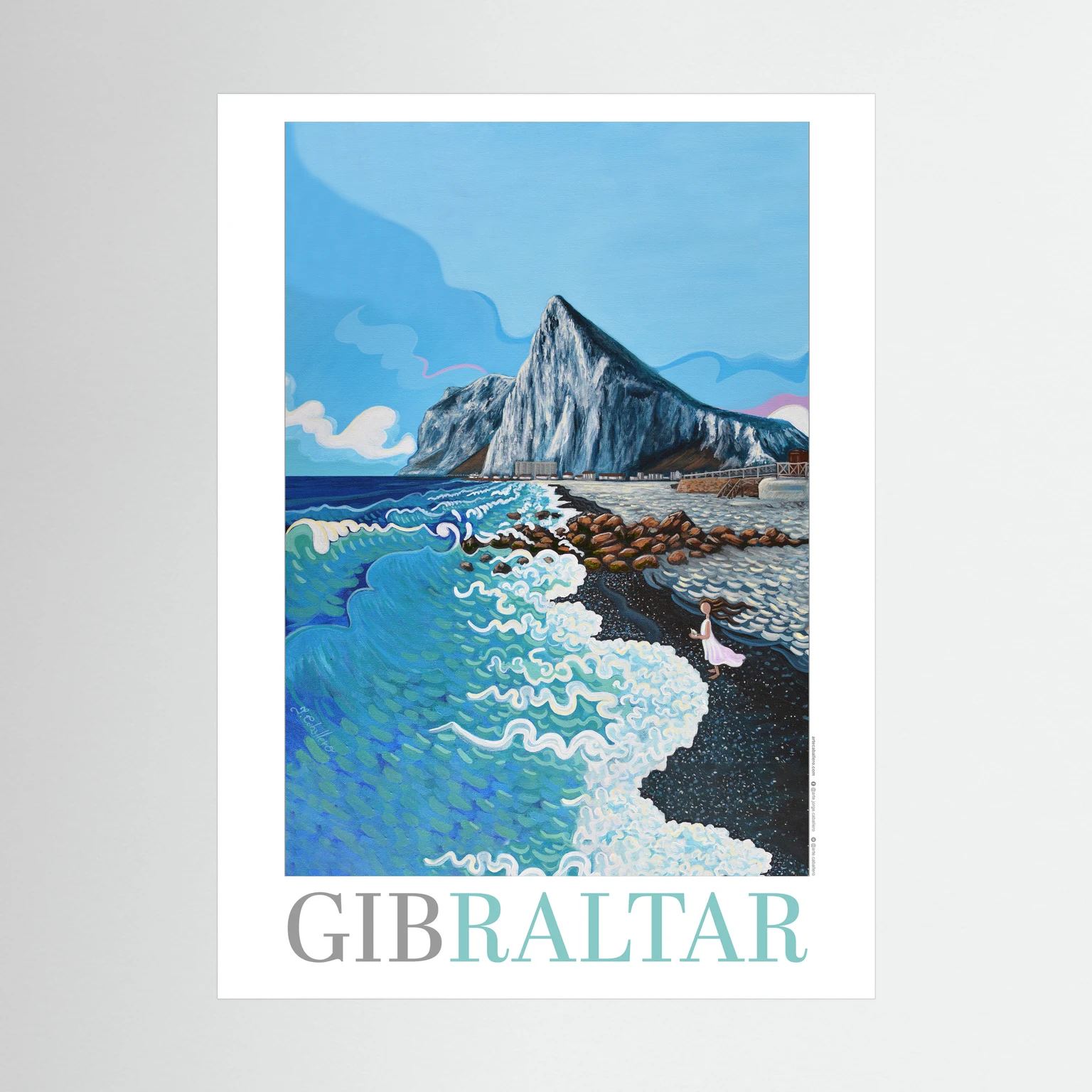 Gibraltar - City Posters Collection  