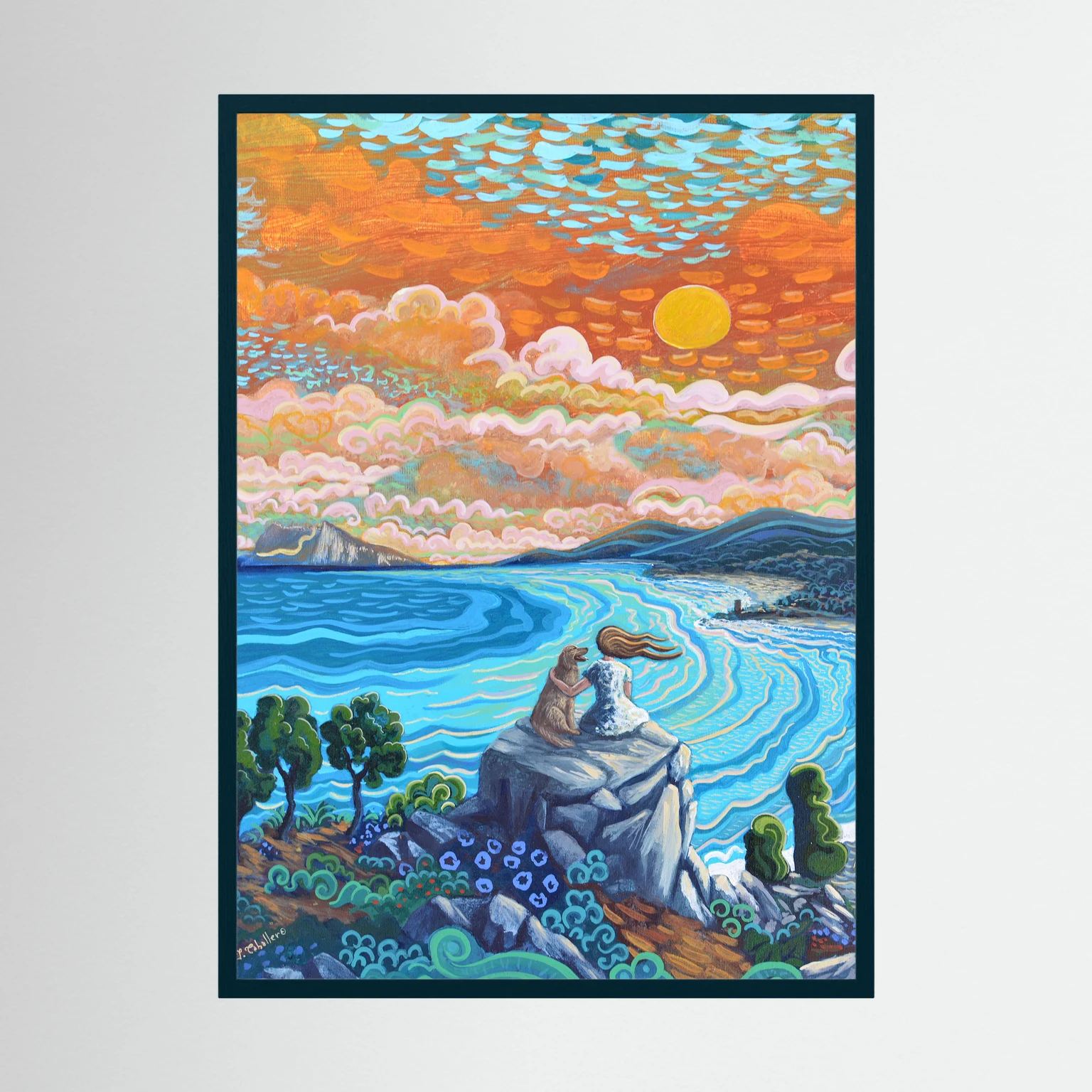 My Best Friend - Costa del Sol - Portrait - Fine art print