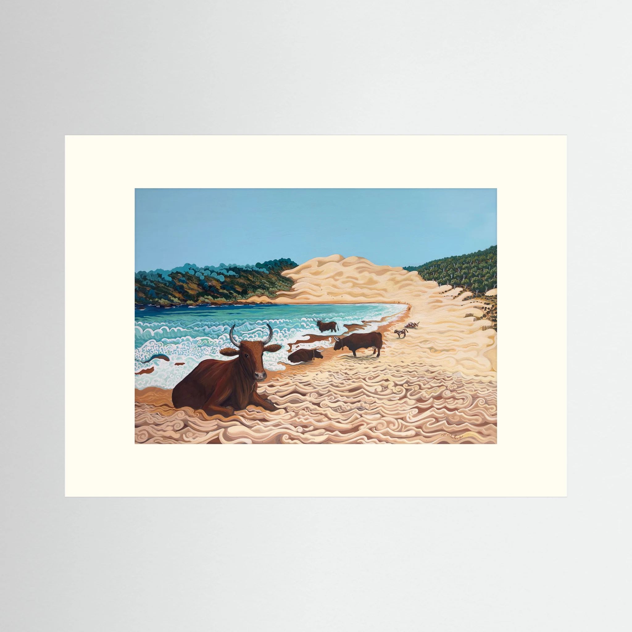 N224 - Las Vacas de Bolonia - Fine art print 