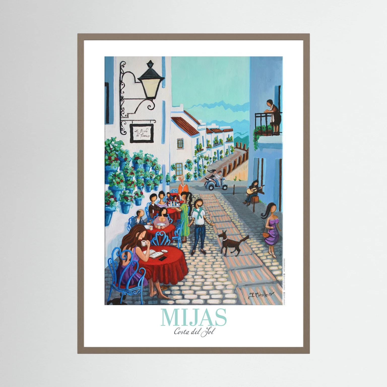 Mijas - City Posters Collection 