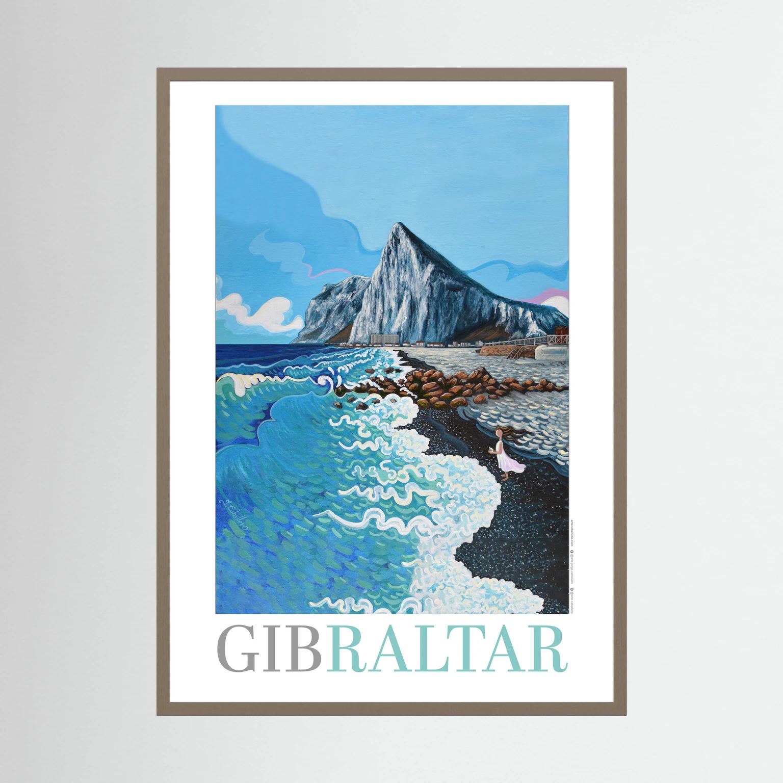 Gibraltar - City Posters Collection  