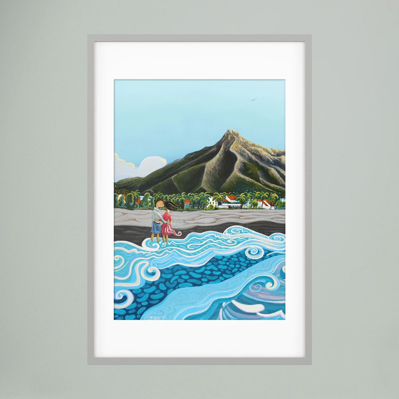 Marbella's Beach - Fine art print