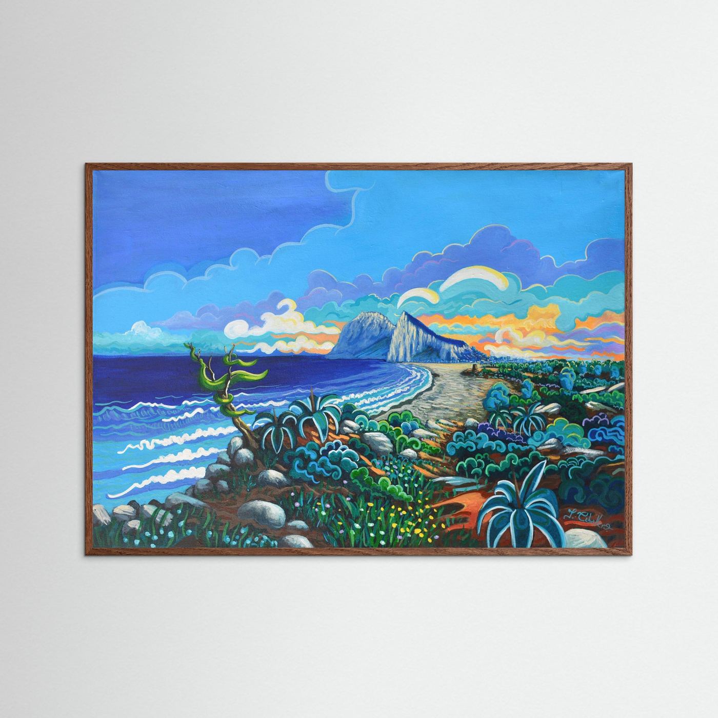 N203 - Camino a la Alcaidesa - Fine Art Print
