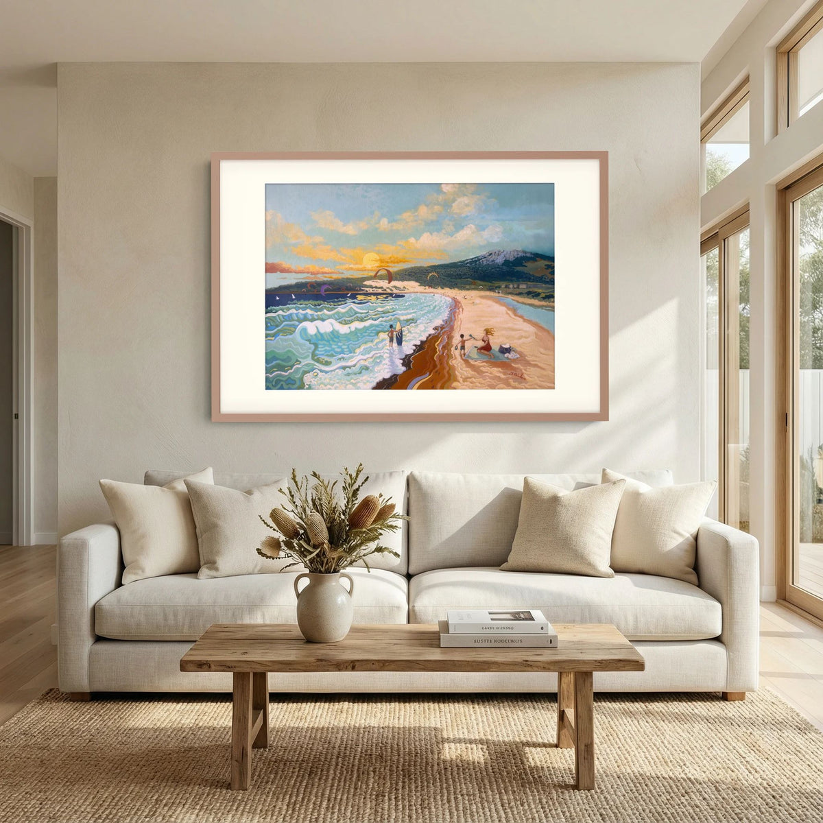 Sunset at Valdevaqueros - N239 - Fine Art Print