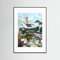 Загрузить изображение в просмотрщик галереи, N237 - Estepona - Plaza de las Flores - Yellow Flowers - Fine Art Paper
