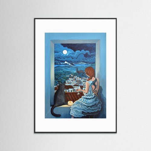 N110 - Casares & the Stars - Fine Art Paper Print
