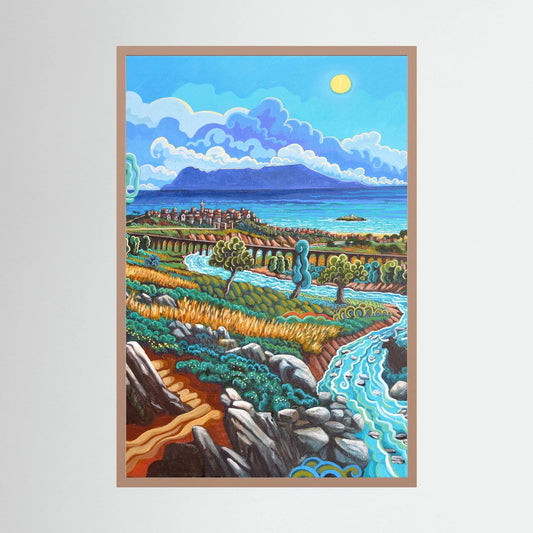 Rio de la Miel - Algeciras - Vertical - Fine art print