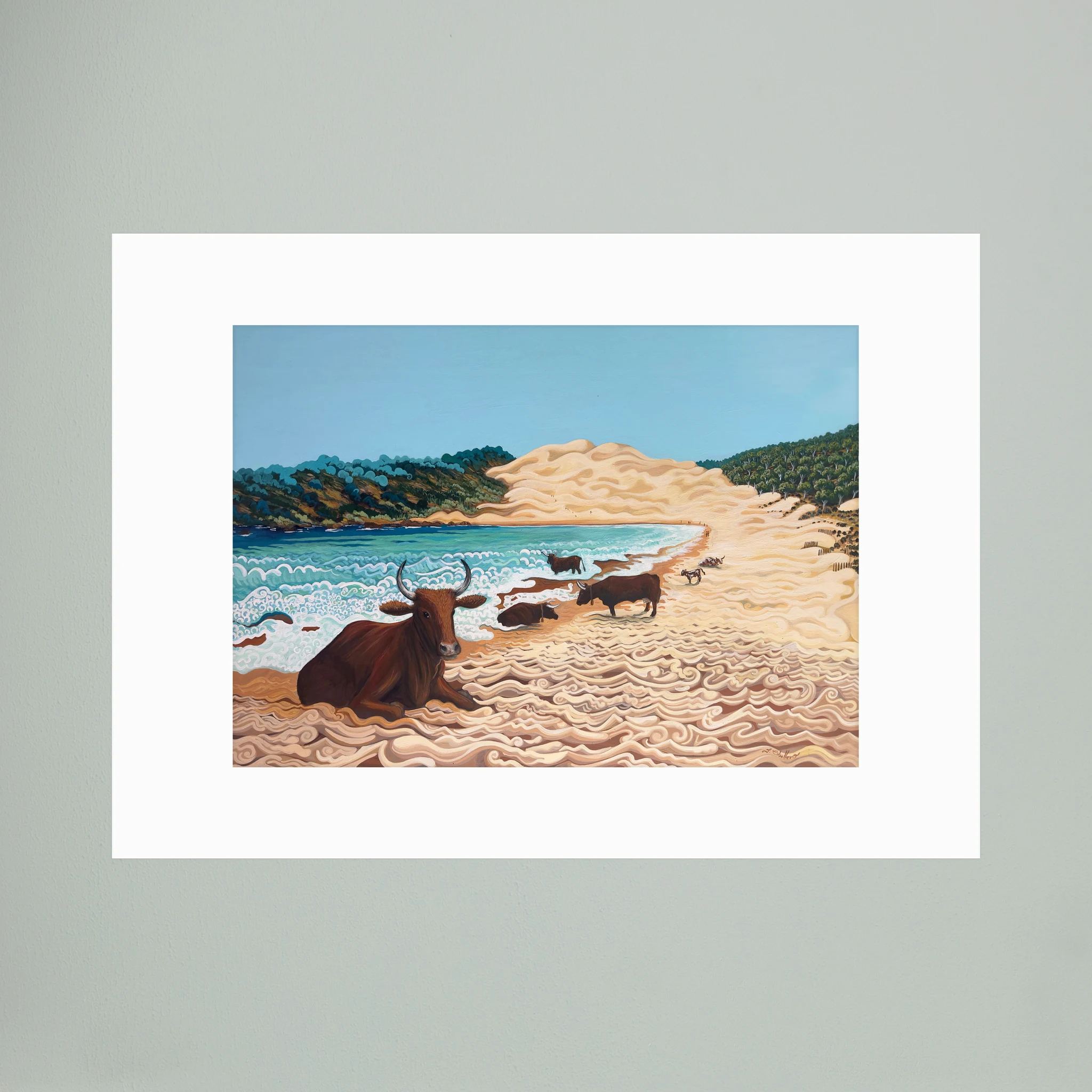 N224 - Las Vacas de Bolonia - Fine art print 