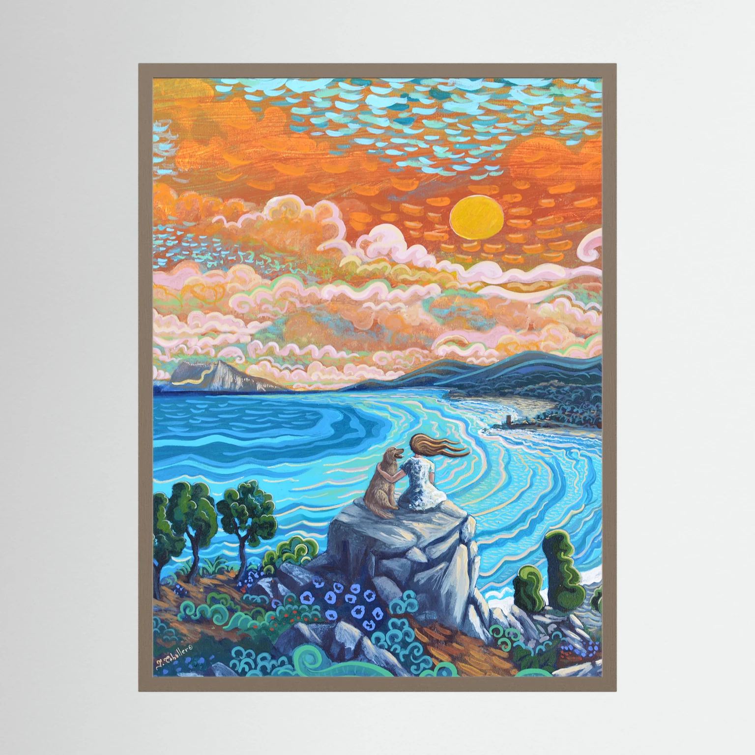 My Best Friend - Costa del Sol - Portrait - Fine art print