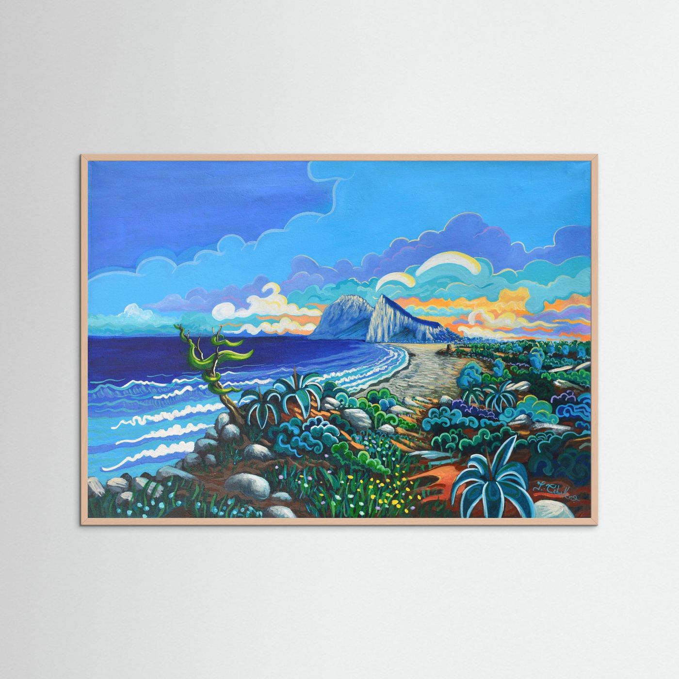 N203 - Camino a la Alcaidesa - Fine Art Print