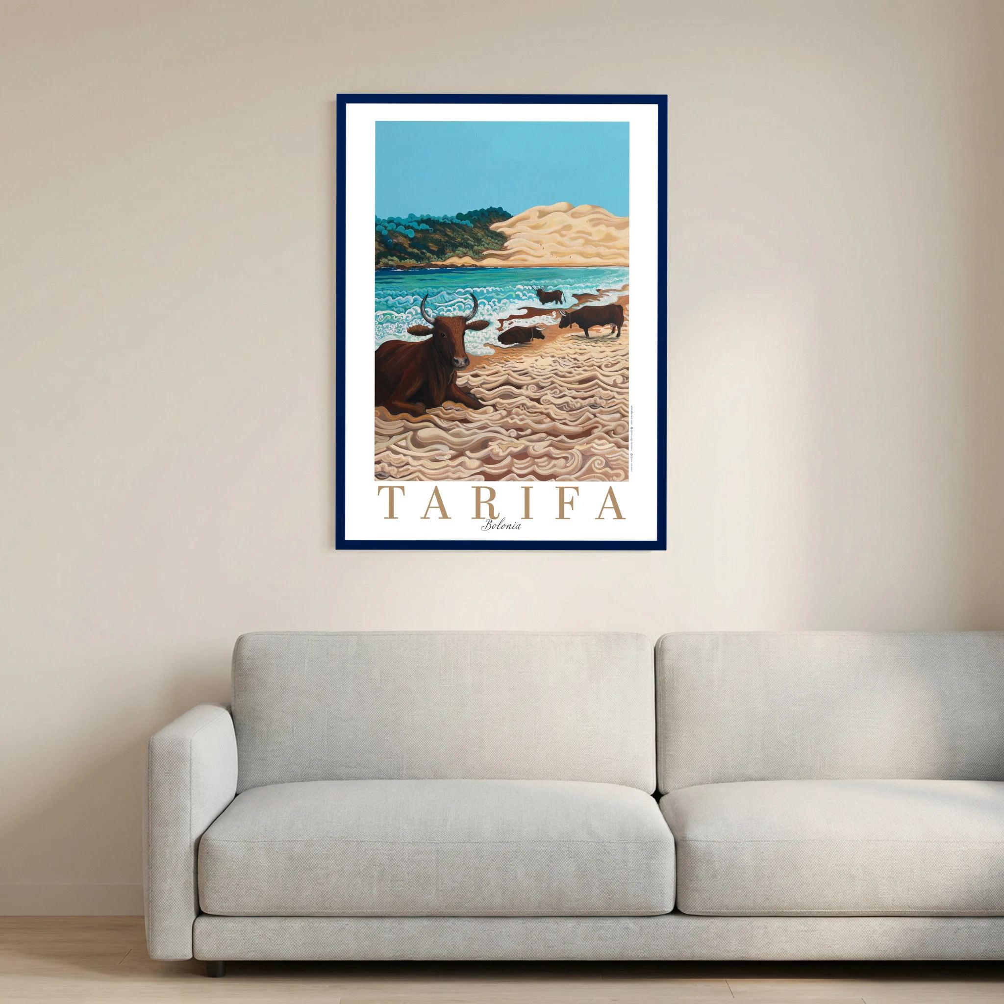 Tarifa - Bolonia - City Posters Collection - Copy