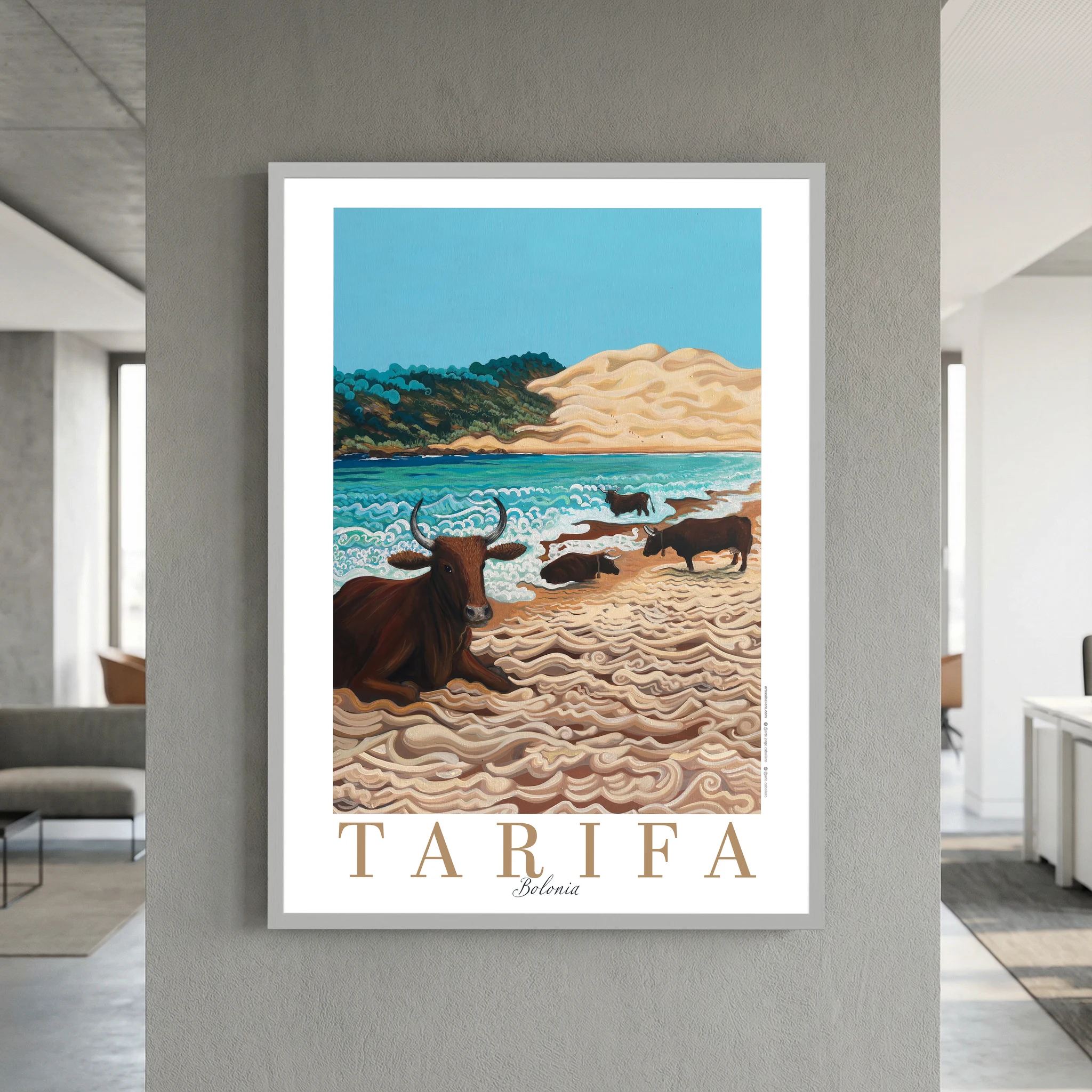 Tarifa - Bolonia - City Posters Collection - Copy