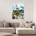 Bild in Galerie-Betrachter laden, Estepona - Plaza de las Flores - Yellow Flowers - Framed Canvas

