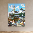 Bild in Galerie-Betrachter laden, Estepona - Plaza de las Flores - Red Flowers - Framed Canvas - Copy
