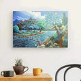 Load image into Gallery viewer, N1 - A la vera del rio - Jimena de la Frontera - Canvas - Arte Caballero
