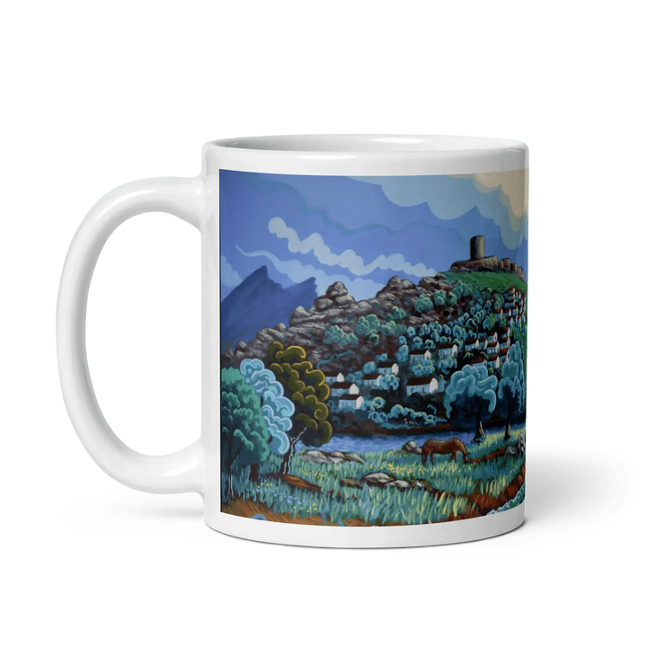 N1 - a river walk - Jimena de la Frontera - Mug Panorama - Arte Caballero