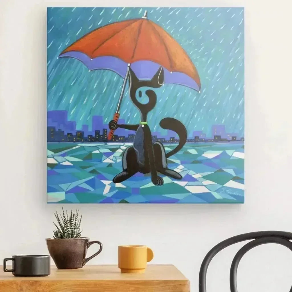 N101 - Dry PussyCat - Canvas - Arte Caballero