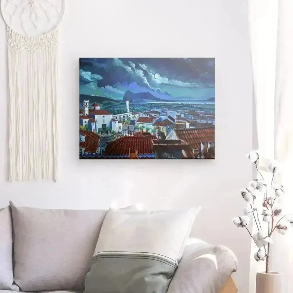 N11 Landscape - The cats of San Roque - Canvas - Arte Caballero