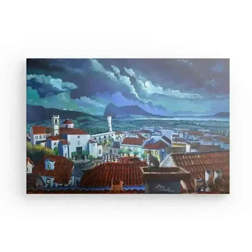 N11 Landscape - The cats of San Roque - Canvas