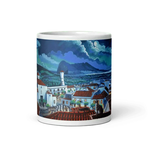 N11 Landscape - The cats of San Roque - Mug Panorama