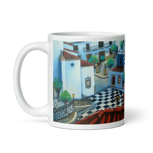 N11 Portrait  -The cats of San Roque - Mug Panorama