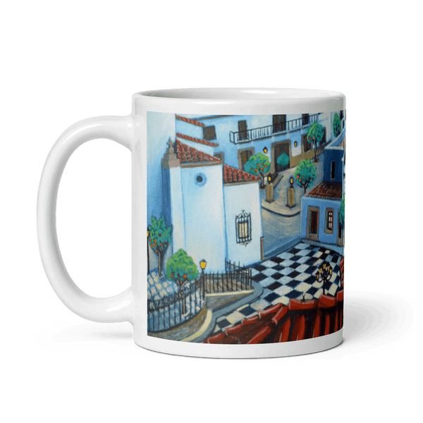 N11 Portrait - The cats of San Roque - Mug Panorama - Arte Caballero