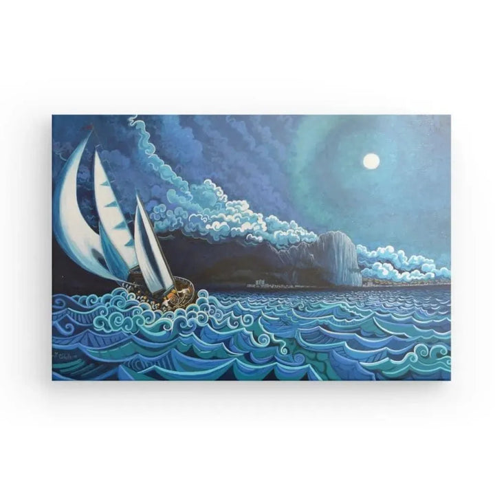 N12 - Sailing with the storm - Canvas - Arte Caballero