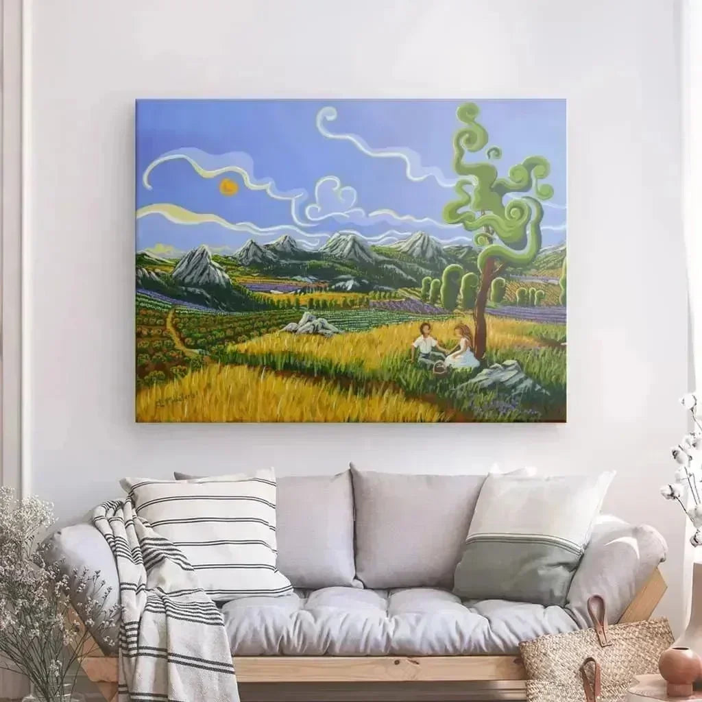 N126 - Picnic - Canvas - Arte Caballero
