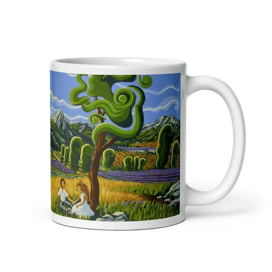 N126 - Picnic - Mug Panorama - Arte Caballero