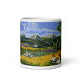 Load image into Gallery viewer, N126 - Picnic - Mug Panorama - Arte Caballero

