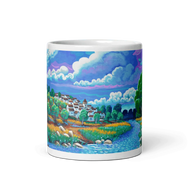 N130 - A walk by the river -San Martin del Tesorillo- Mug Panorama