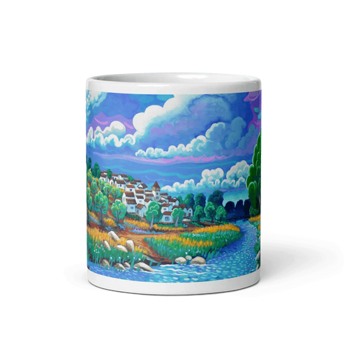 N130 - A walk by the river -San Martin del Tesorillo- Mug Panorama
