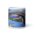 Load image into Gallery viewer, N138 - The roman bridge - Mug Panorama - Arte Caballero
