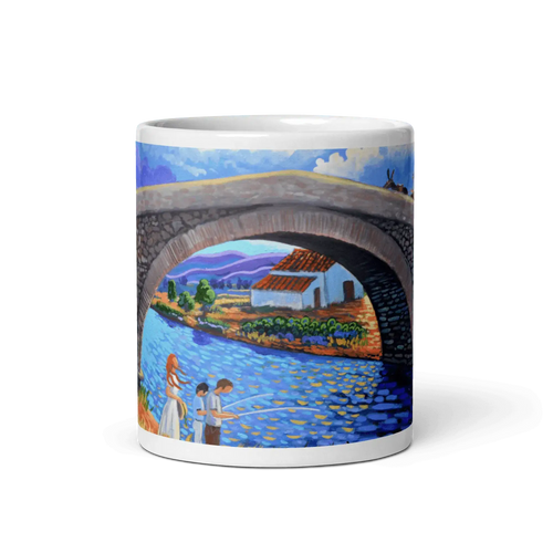 N138 - The roman bridge - Mug Panorama
