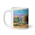 Load image into Gallery viewer, N143 - Castillo Guzman el Bueno - Tarifa - Mug Panorama - Arte Caballero
