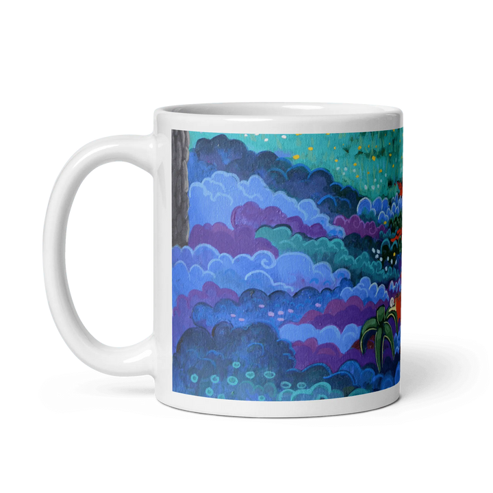 N144 B -The dog of San Roque - Mug Panorama - Arte Caballero