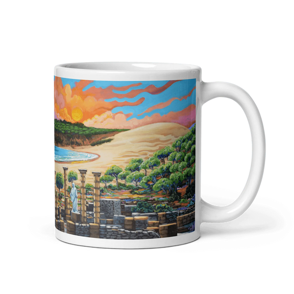 N146 - Baelo Claudia - Bolonia - Tarifa - Mug Panorama - Arte Caballero