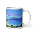 Load image into Gallery viewer, N147 - Sierra de la Plata- Bolonia - Tarifa - Mug Panorama - Arte Caballero
