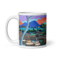 Load image into Gallery viewer, N148 - Carteia - Puente Mayorga - Mug Panorama - Arte Caballero
