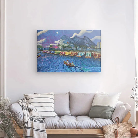 N153 - Colours of the Bay - Extended - Canvas - Arte Caballero