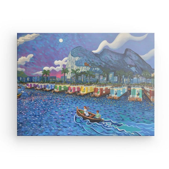 N153 - Colours of the Bay - Extended - Canvas - Arte Caballero