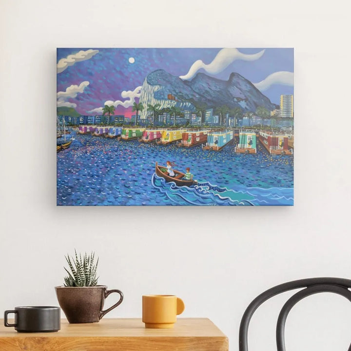 N153 - Colours of the Bay - Extended - Canvas - Arte Caballero