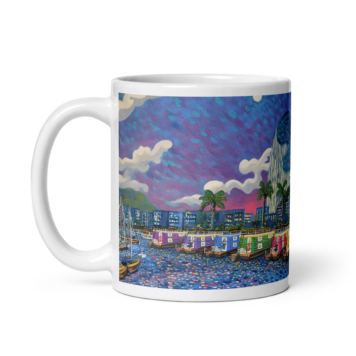 N153 - Colours of the Bay - Extended - Mug Panorama - Arte Caballero