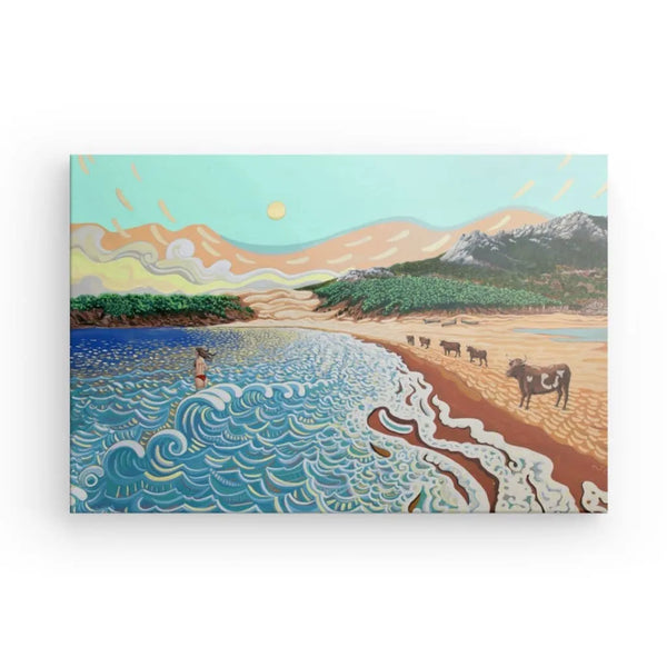 N17 - The cows of Bolonia - Extended version - Canvas - Arte Caballero