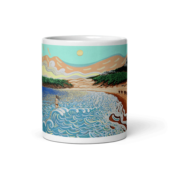 N17 - The cows of Bolonia - Mug Panorama - Arte Caballero