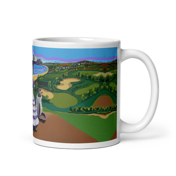 N18 - Traditional Golf - Costa del Sol - Mug Panorama - Arte Caballero