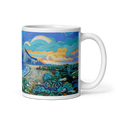 Load image into Gallery viewer, N203 - The path to Alcaidesa - Mug Panorama - Arte Caballero
