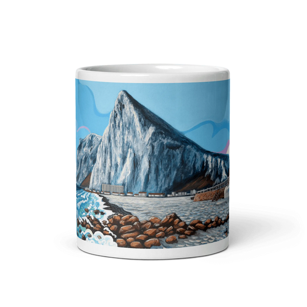 N206 - El Sardinero Beach - Mug Panorama - Arte Caballero