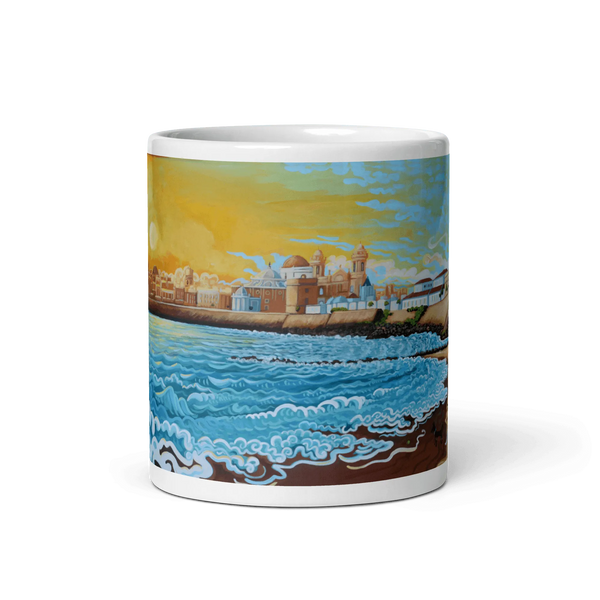 N212 - Cadiz - Mug Panorama - Arte Caballero