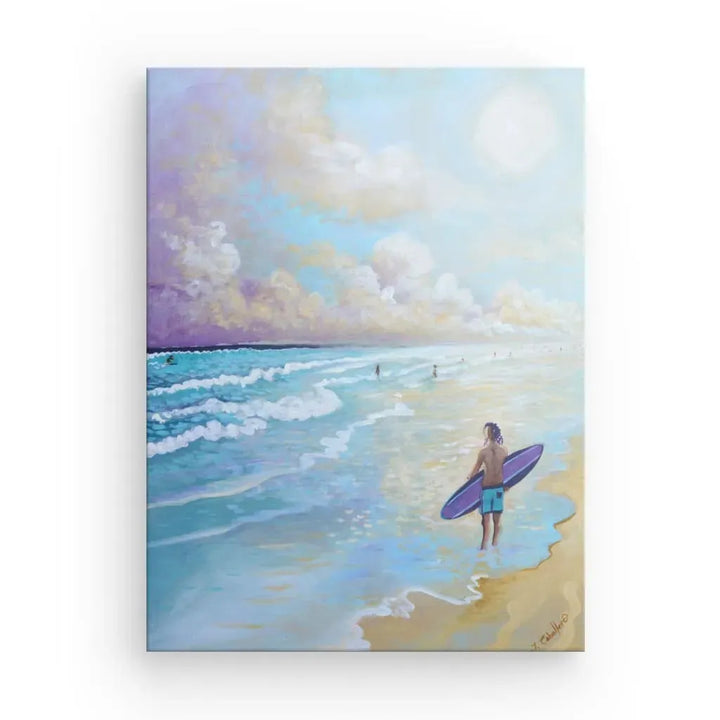 N213 - Atlantic Surf - Boy - Canvas - Arte Caballero